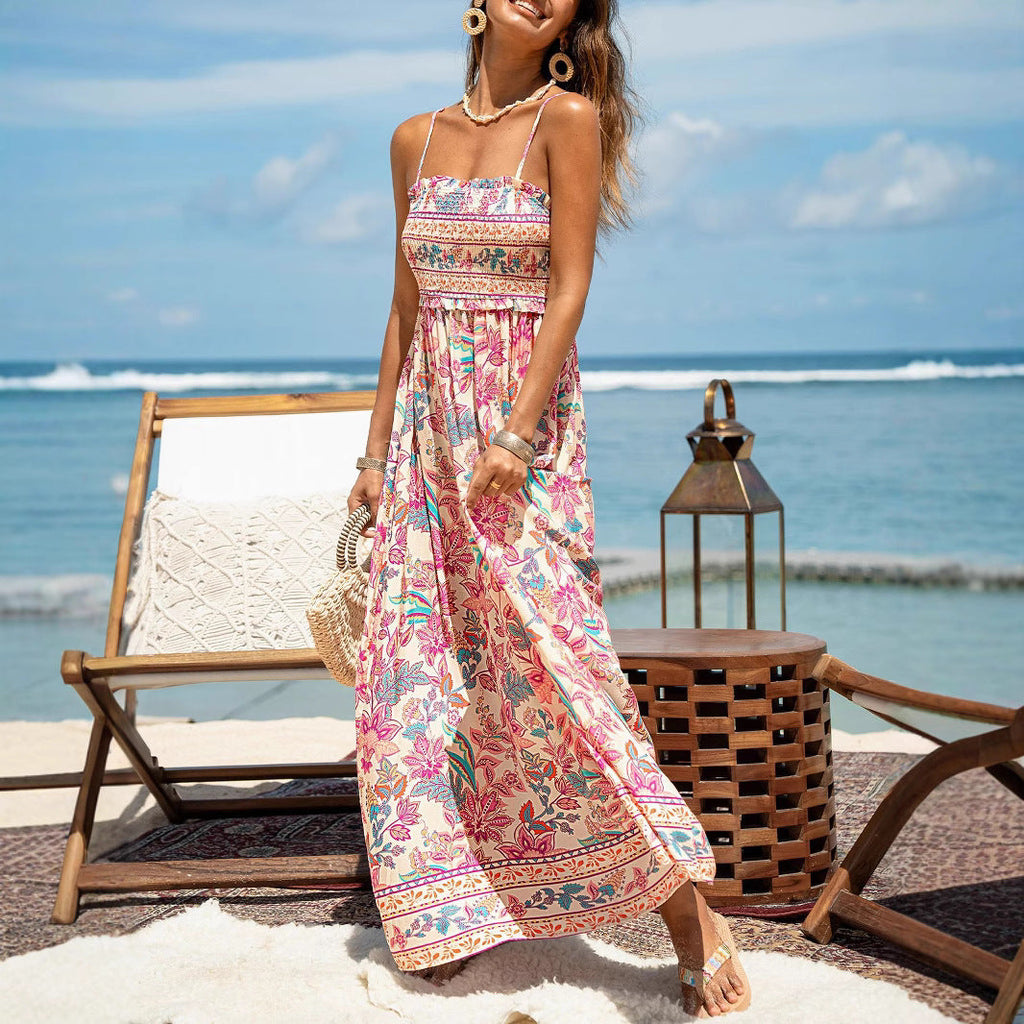 Damen Maxikleid Shopnory