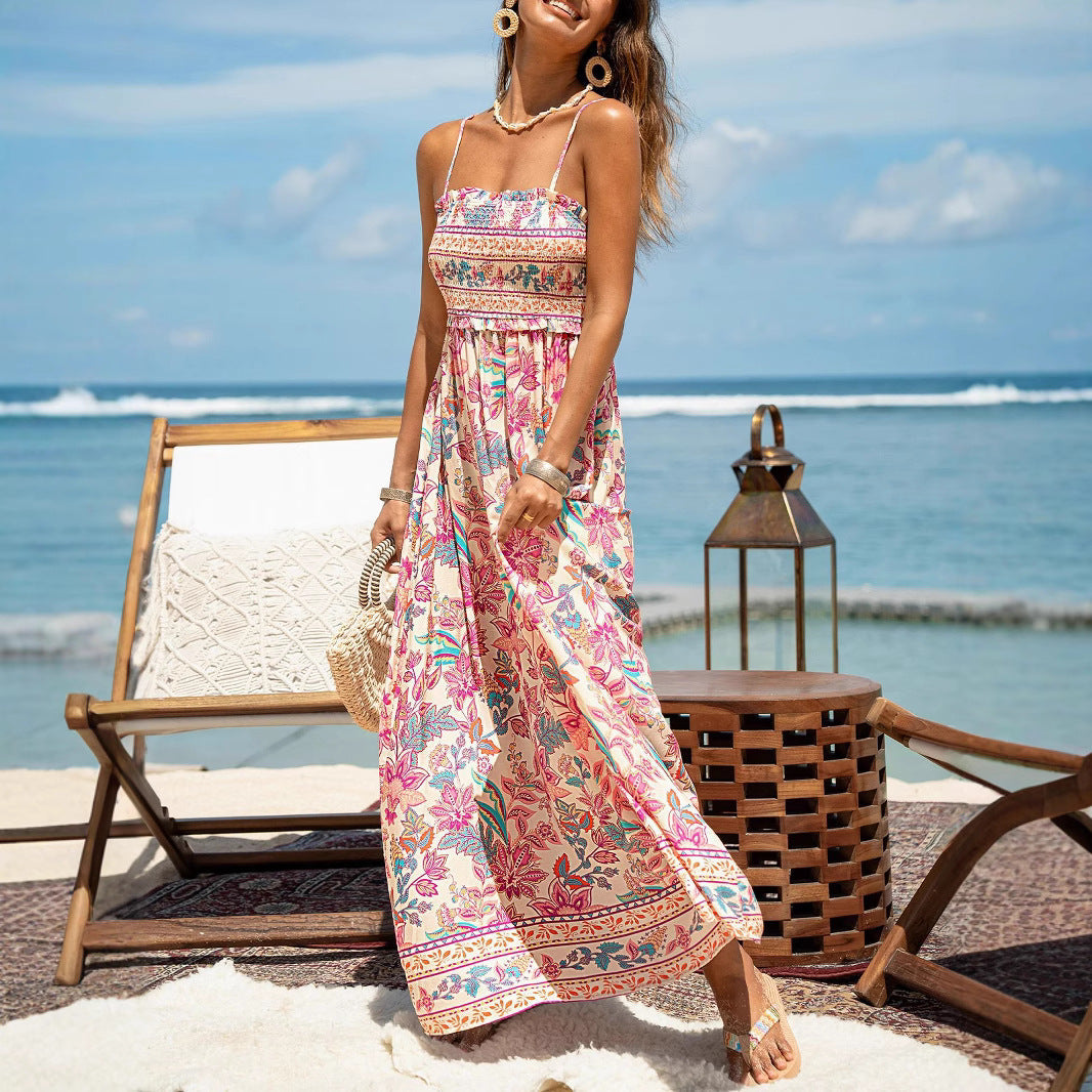 Damen Maxikleid Shopnory