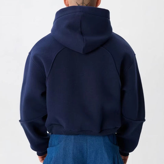 Damen Modischer Zip-Hoodie mit Oversized Schnitt