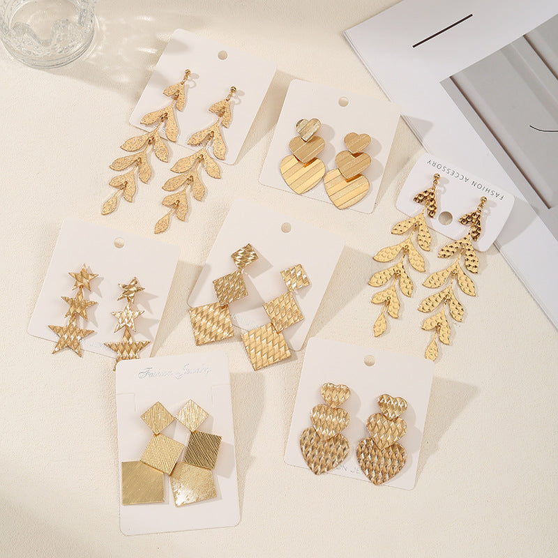 Damen Ohrstecker im modernem Sternendesign Shop Nory