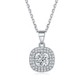 Damenkette mit funkelndem Kristallanhänger und eleganter Zirkonia-Verzierung Shop Nory