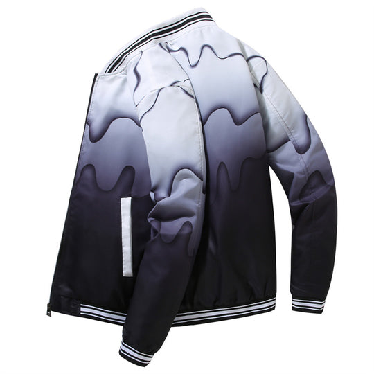 Herren Sportliche Bomberjacke mit modernen Mustern Shop Nory