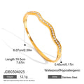 Damen Offenes Armband mit funkelndem Zirkonbesatz und hypoallergenen Eigenschaften Shop Nory