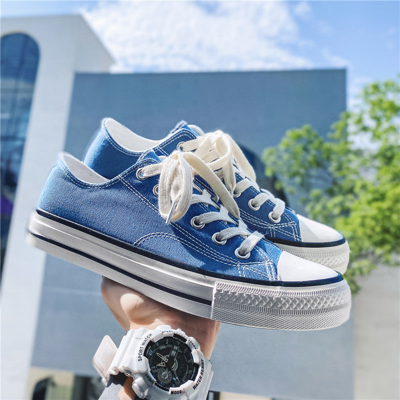 Damen lässige Textilsneaker mit rutschfester Sohle