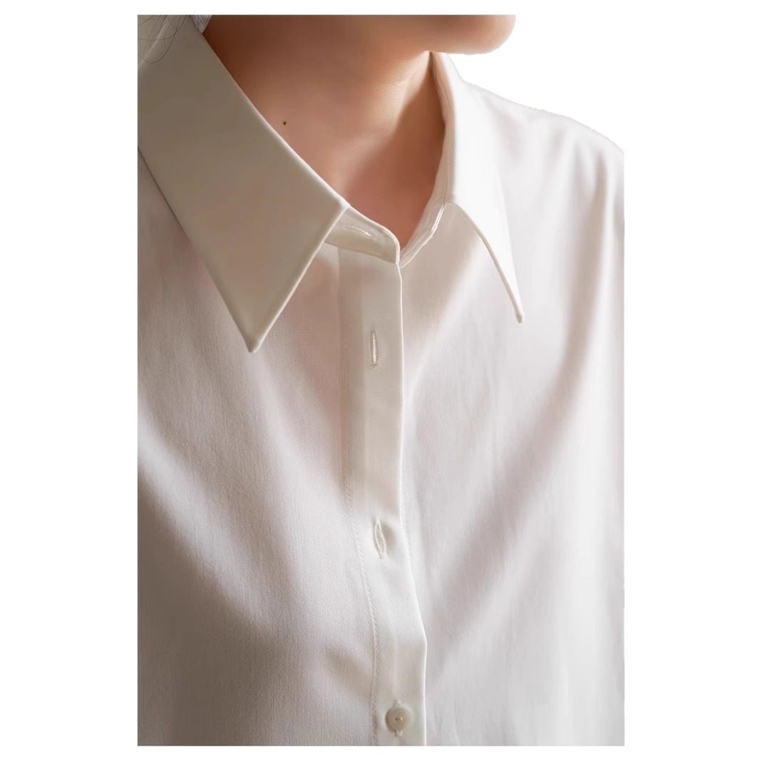 Damen Schicke und lässige Bluse mit oversized Schnitt Shop Nory
