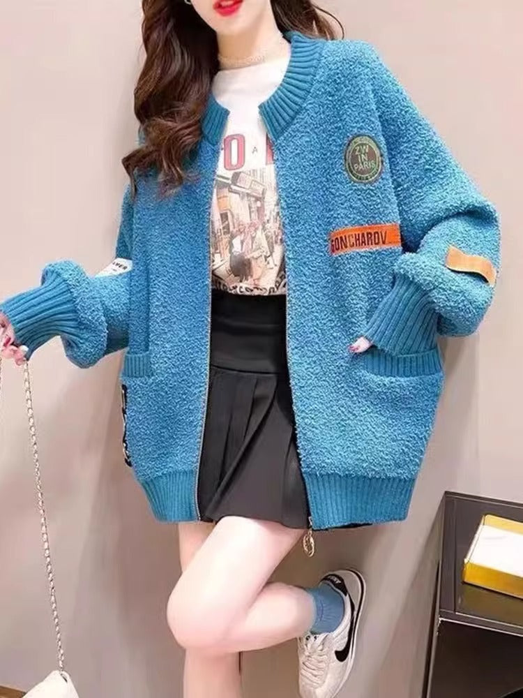 Damen Gemütlicher Oversized Cardigan Shop Nory