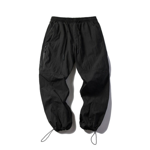 Unisex Technische Cargo-Hose im Baggy-Schnitt mit Tunnelzugbund und verstellbaren Beinabschlüssen Shop Nory