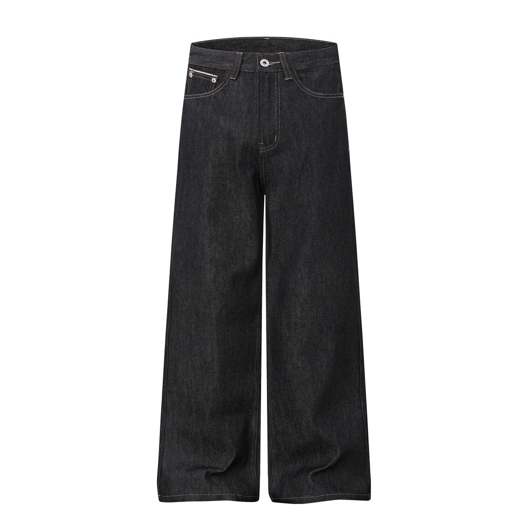 Damen Weite Cropped-Denim Culotte mit hoher Taille und klassischem Taschen-Detail Shop Nory