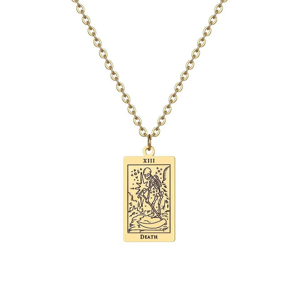 Damen Anhänger mit einzigartigem Tarot-Motiv Shop Nory