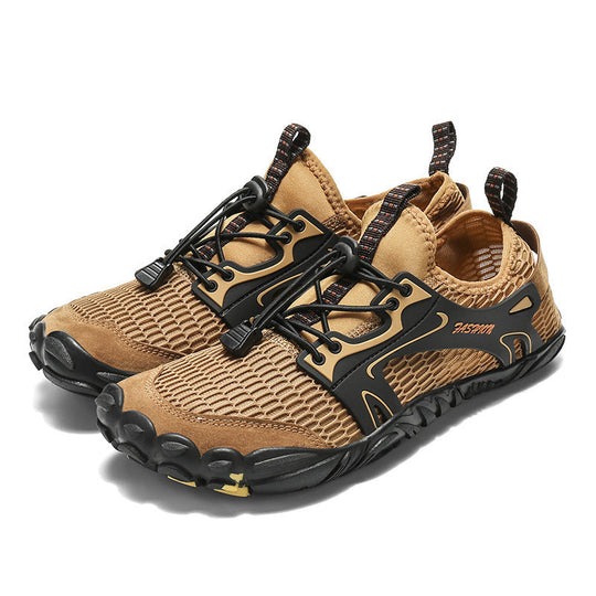 Unisex nan Aqua-Sneaker mit elastischem Einstieg, Schnellzug-Schnürung und rutschfester Flexsohle