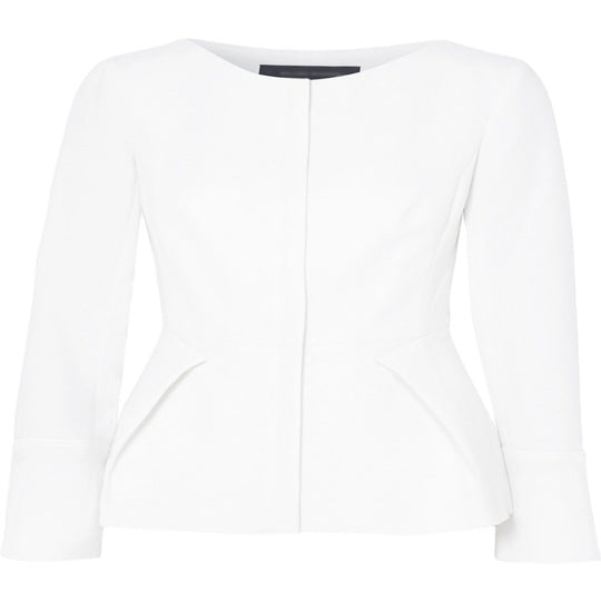 Damen Taillierter Peplum‑Blazer mit verdeckter Front Shop Nory