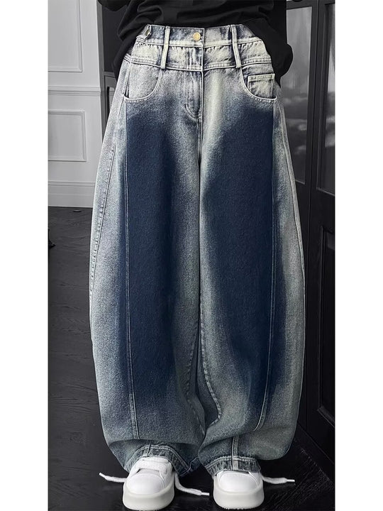 Damen Bequeme und stylische Baggy-Jeans Shop Nory