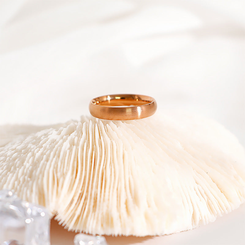 Damen filigraner Ring mit glänzendem Finish Shop Nory