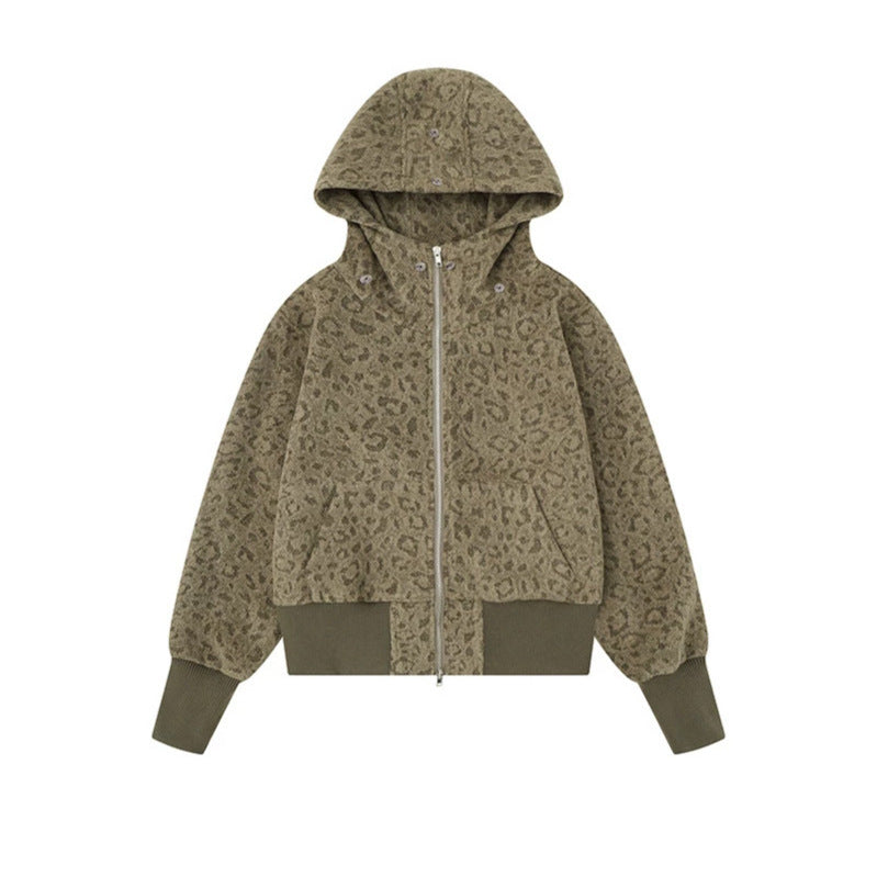Damen Teddy-Fleece Bomberjacke mit Kapuze und Kunstfellbesatz Shop Nory
