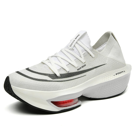 Herren Dämpfender Performance-Laufschuh mit sichtbarer Luftkammer und nahtlosem Strick-Obermaterial Shopy Nory