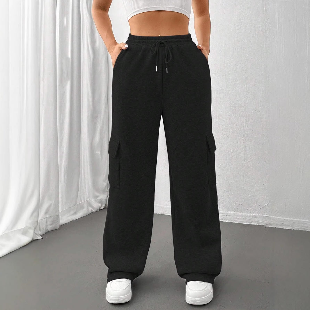 Damen Weite Cargohose im Jogger‑Stil mit Kordelzug Shop Nory