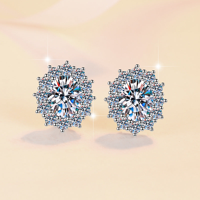 Damen Ohrringe mit funkelnden Zirkonia und luxuriösem Design Shop Nory
