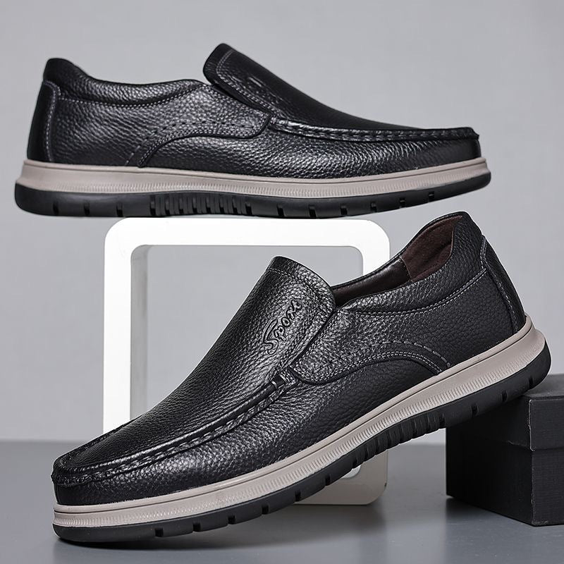 Herren Bequeme Slip-On Mokassins mit rutschfester Sohle