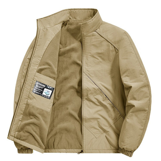 Herren Leichte Übergangsjacke mit Fleece-Futter Shop Nory