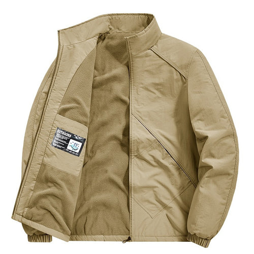 Herren Leichte Übergangsjacke mit Fleece-Futter Shop Nory