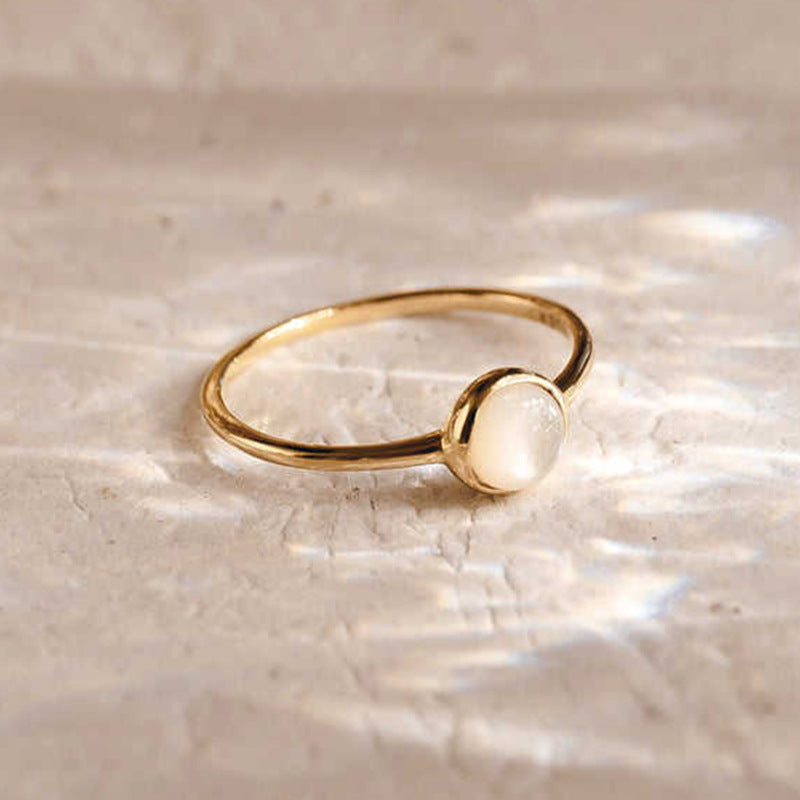 925 Sterling Silber Opal Geometrische Ringe 925 Sterling Silber Ringe | Shop Nory