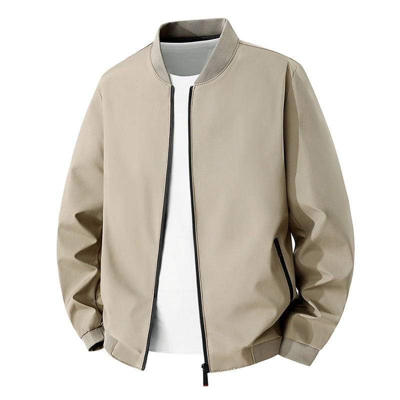 Herren Leichte Bikerjacke mit Stehkragen Shop Nory