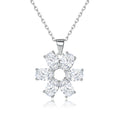 Damen Anhänger mit floralen Kristall-Details Shop Nory