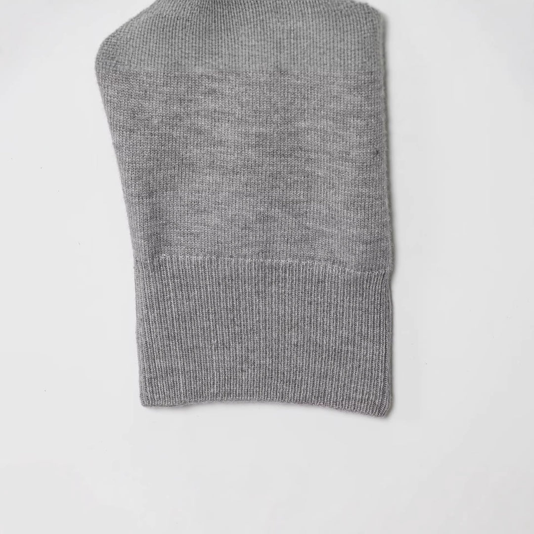 Damen Oversize Pullover mit weitem Rundhalsausschnitt und Rippbündchen Shop Nory