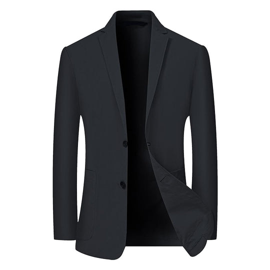 Herren Modernes Stretch Business-Sakko mit schmalem Schnitt und aufgesetzten Taschen Shop Nory