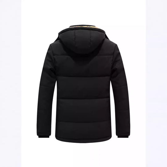Herren Thermo-Parka mit kuscheliger Teddy-Innenfütterung und winddichter Außenhülle Shop Nory