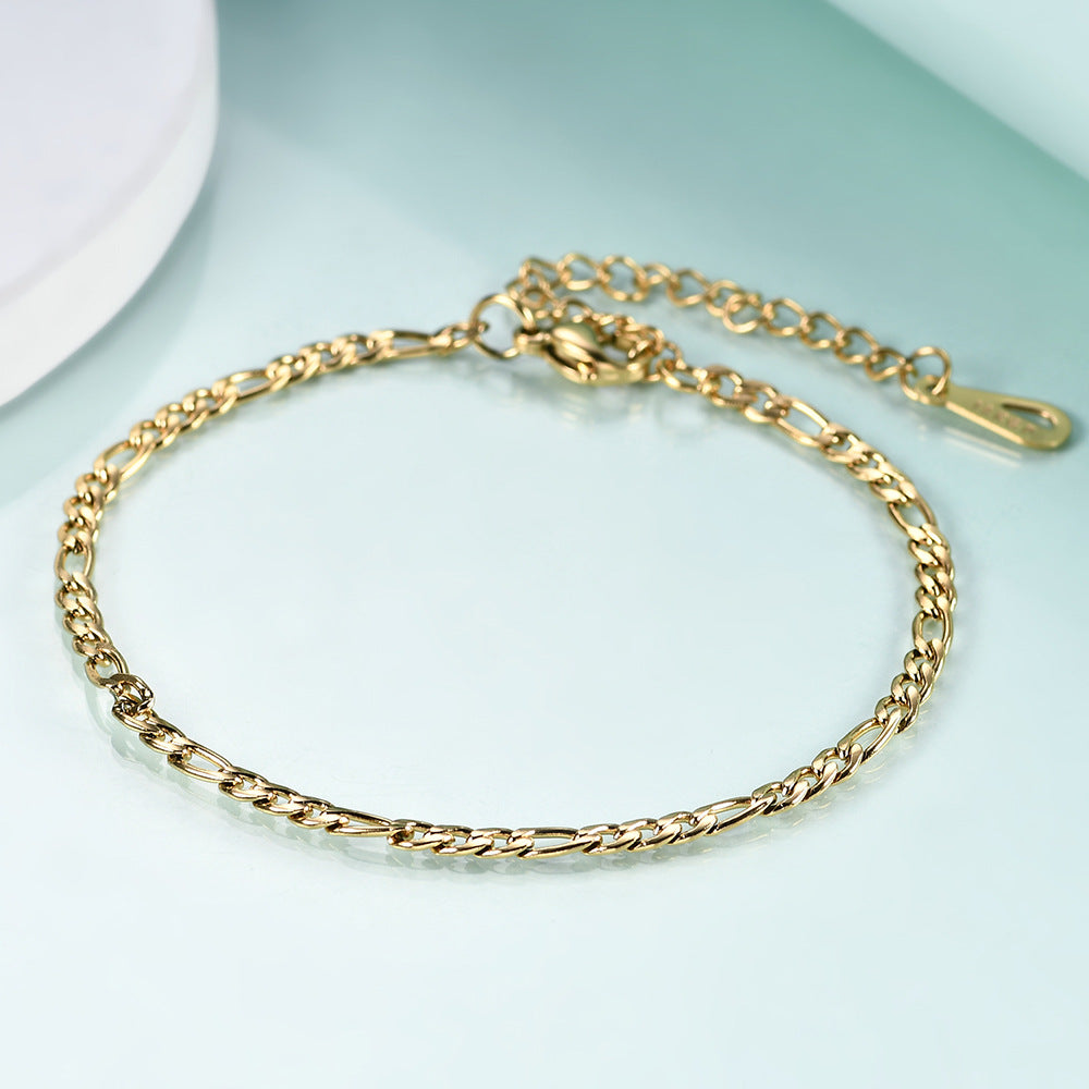 Damen Armband mit modernem Glieder-Design und verstellbarem Verschluss Shop Nory