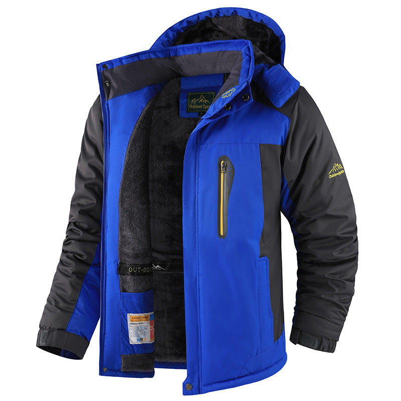 Herren Technische Outdoorjacke mit viele Taschen Shop Nory