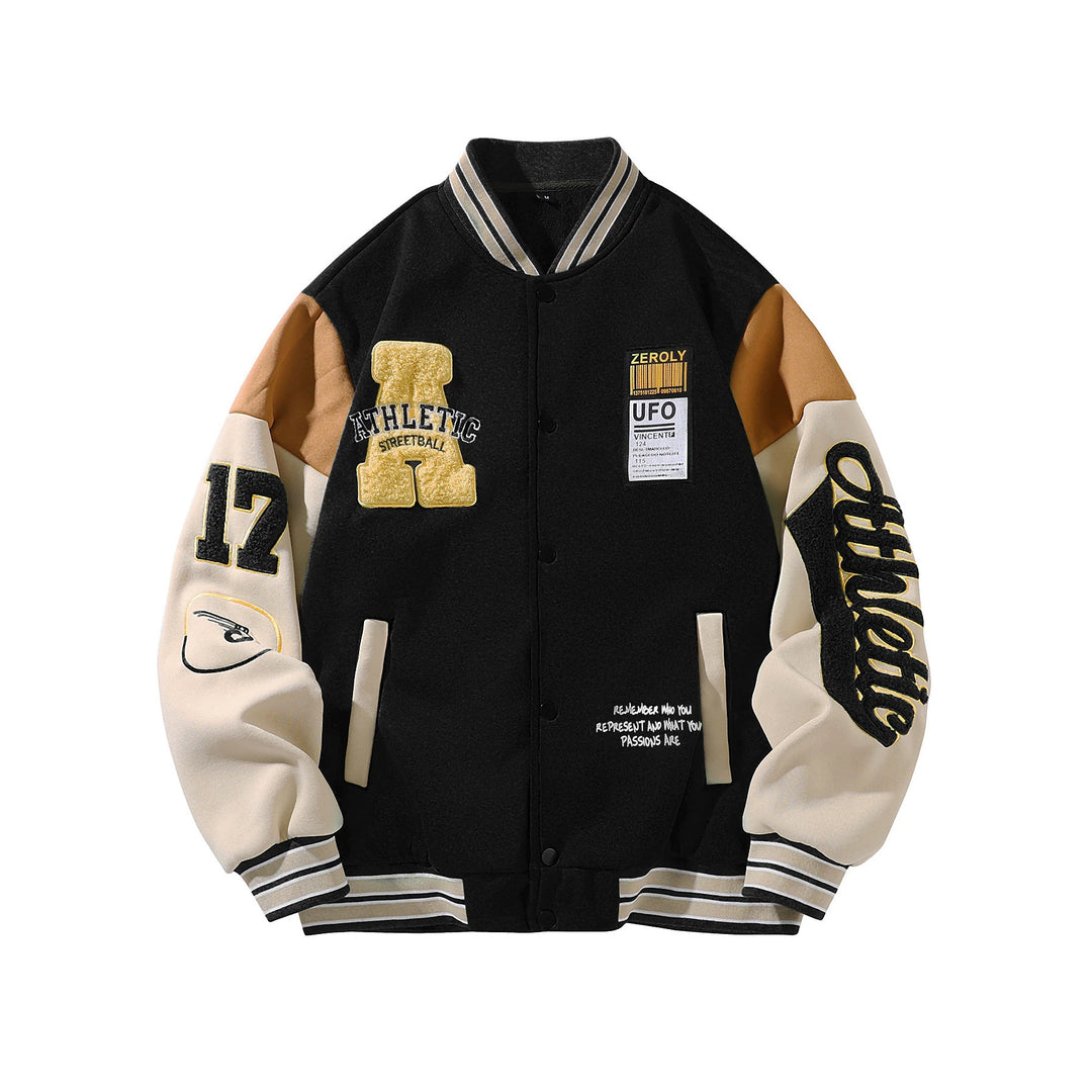 Herren Elegante College-Jacke Shop Nory