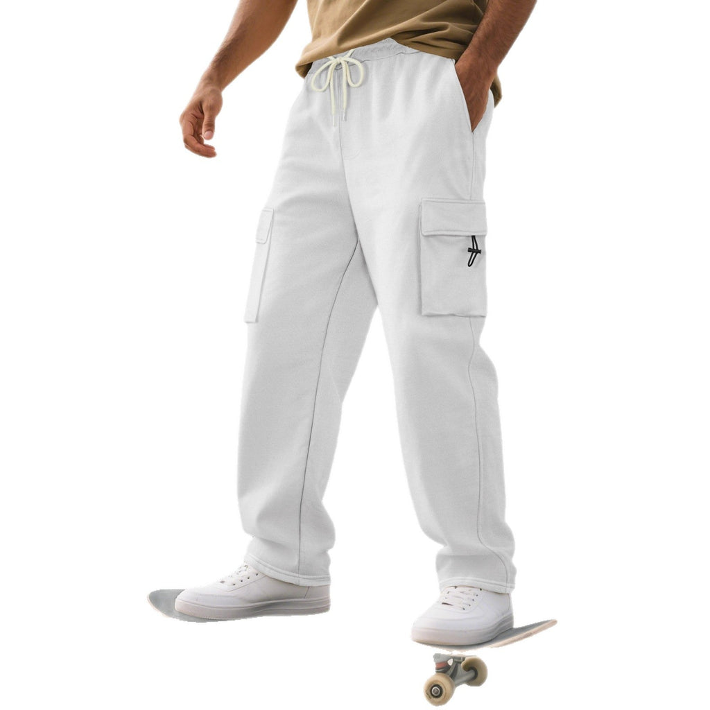 Herren Sportliche Cargo-Hose mit praktischen Taschen und elastischem Bund