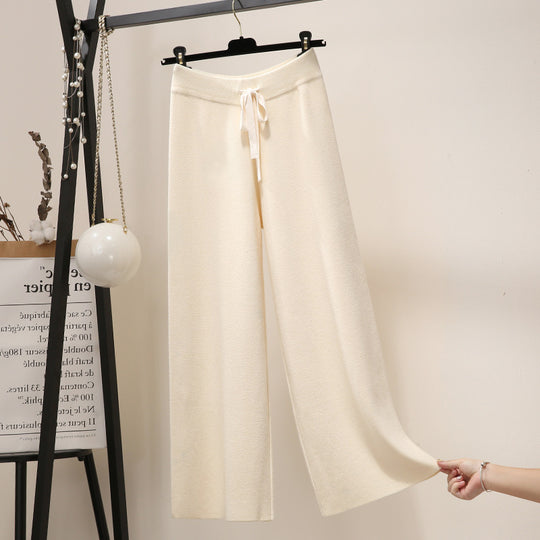 Damen Weite Rippstrickhosen Shop Nory