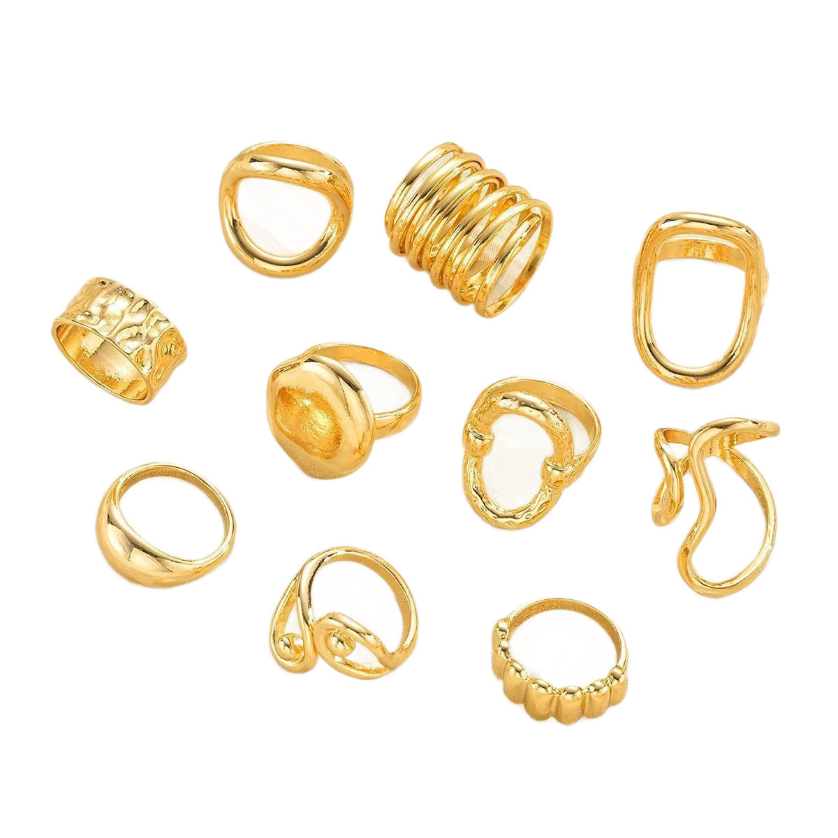 Damen Ring-Set mit einzigartigen Designvariationen Shop Nory