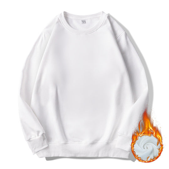 Herren Thermo-Fleece-Sweatshirt mit Rundhalsausschnitt und oversized Schnitt Shop Nory