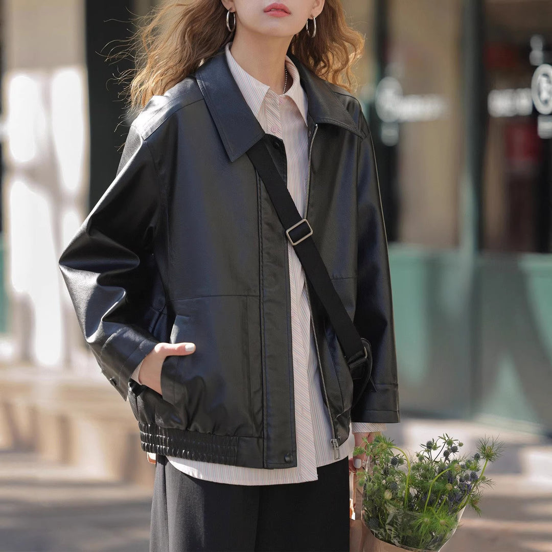 Damen Modische Übergangsjacke mit lockerer Passform Shop Nory