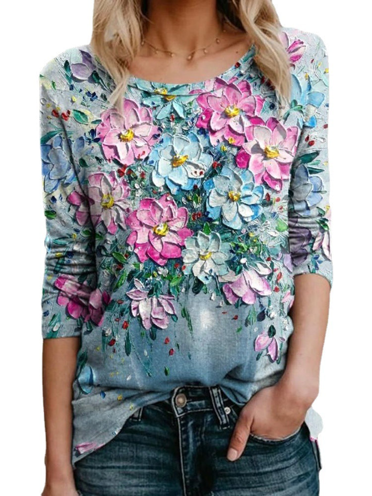 Damen Colorblock-Sweatshirt mit diagonaler Panel-Optik und Streifenbesatz Shop Nory