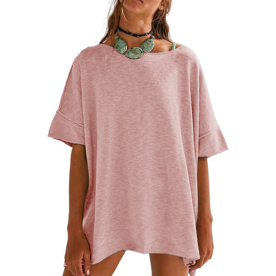 Damen Oversized Relaxed Fit T-Shirt