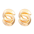 Damen Ohrstecker mit elegantem, geschwungenem Design Shop Nory 1784077352