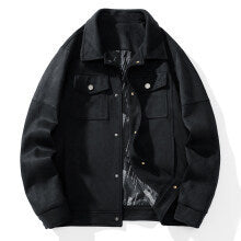 Herren Wildlederoptik Truckerjacke mit gesteppter Innenfütterung und Pattentaschen Shop Nory
