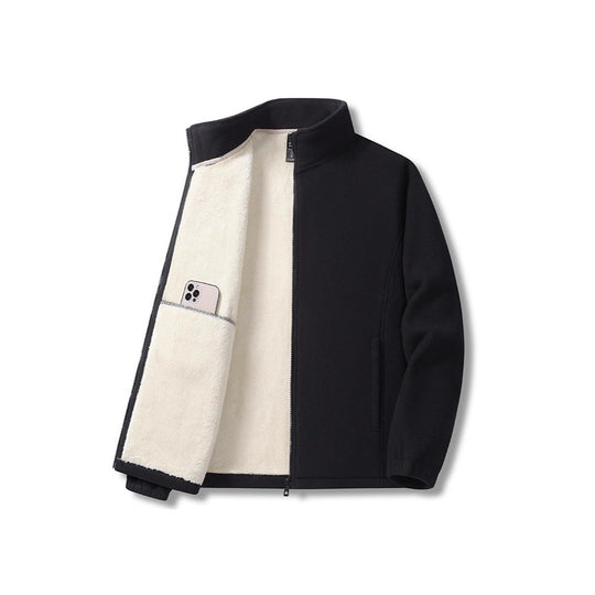Herren Dreiteiliges Thermo-Fleece-Trainingsset mit wattierter Weste und Jogginghose Shop Nory