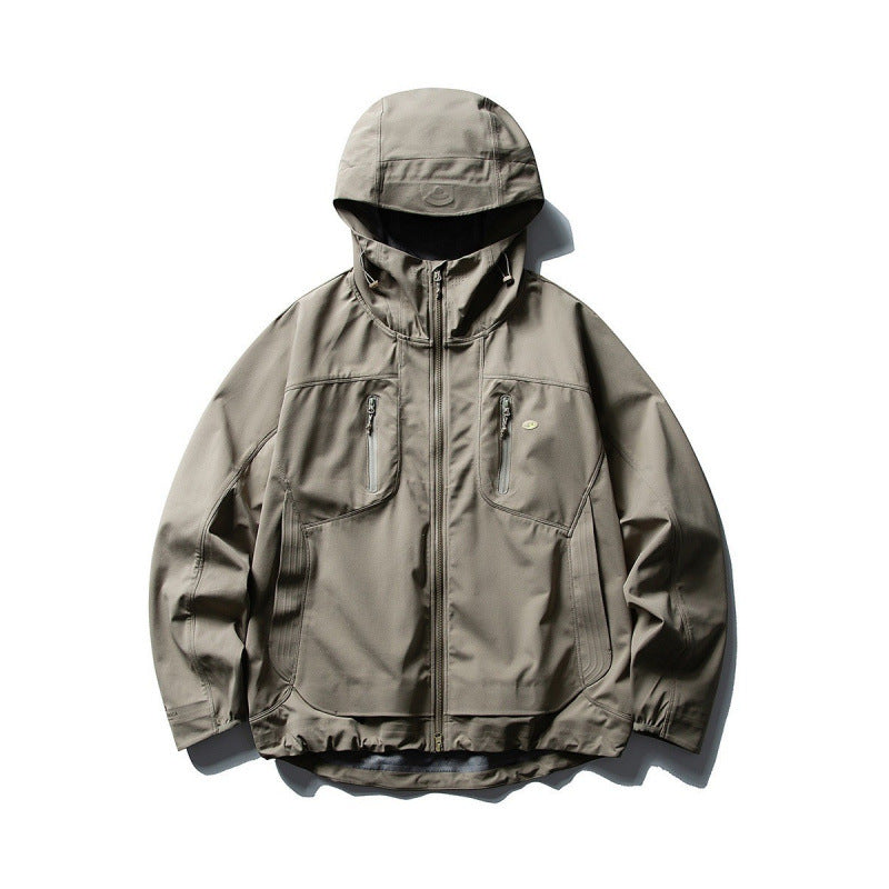 Unisex Technische Softshell-Fieldjacke mit verschweißten Nähten, vier Reißverschlusstaschen und verlängerter Rückenpartie Shop Nory