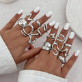 Damen Designer Schmuck Ringe Set Shop Nory