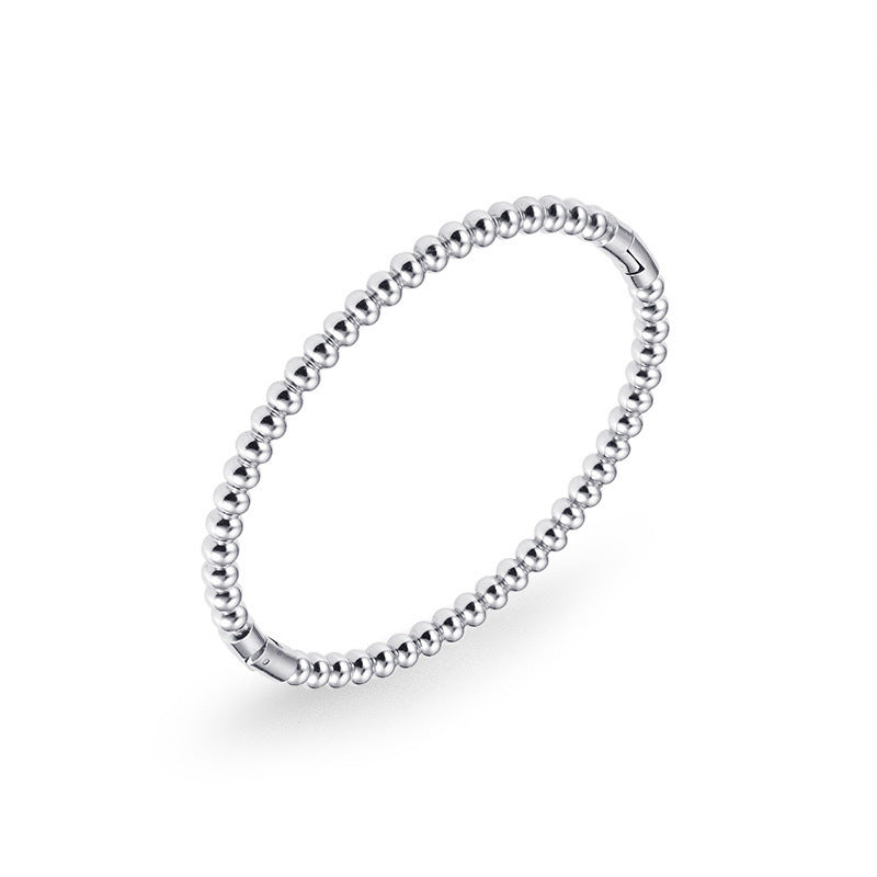 Damen strukturierte Perlenarmband Shop Nory
