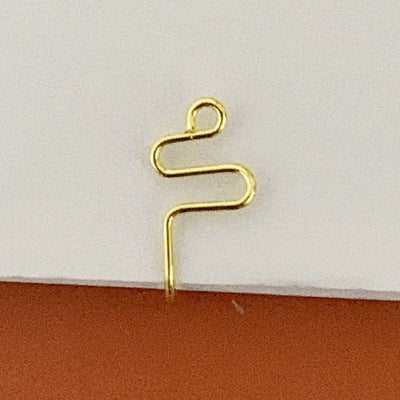 Damen Ohrstecker mit elegantem Spiraldesign Shop Nory