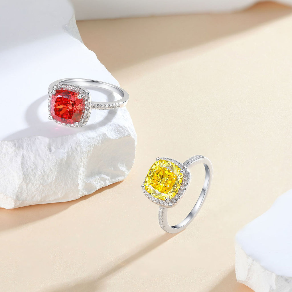 Damenring mit elegantem Kupfer-Zirkonia und filigranem Design Shop Nory