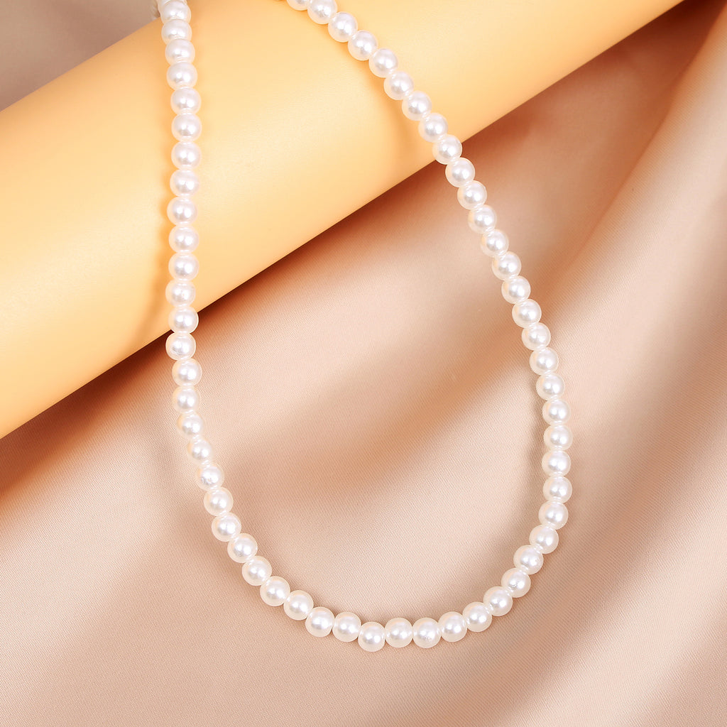 Damen klassische Perlenhalskette Shop Nory
