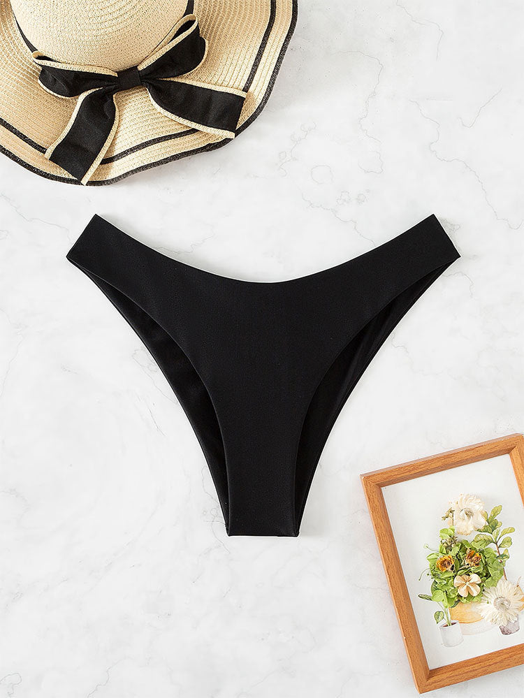Damen Hochgeschnittenes Bikini-Unterteil